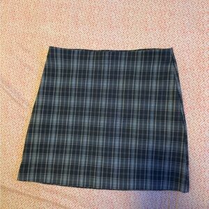 Nest of Melrose Plaid Blue Skirt